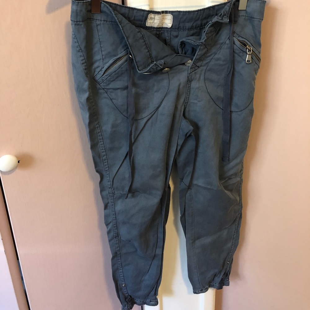 Y2K Free People Capri Cargo Pant 26
